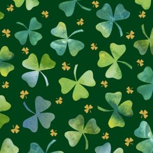 Irish Charm Evergreen Shamrocks