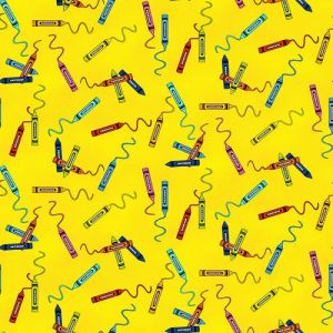 Its Elementary Crayons in Yellows
