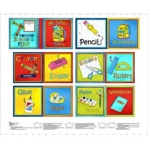 Its Elementary Panel School Soft Book in White