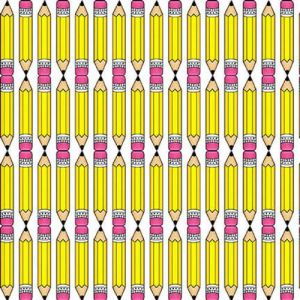 It's Elementary Pencils in White