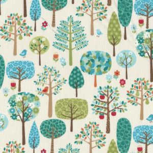 Jolly Farm Trees on Off White