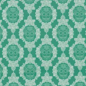 La Vie Boheme Skulls Teal