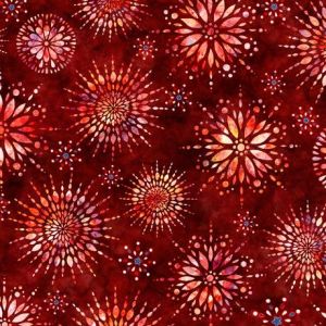 LibertyGloryFreedom Medallion Burst in Brick