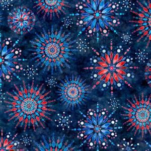 LibertyGloryFreedom Medallion Burst in Navy