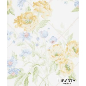 Liberty Fabrics & Bridgerton Tana Lawn Blenheim Garden in Yellow