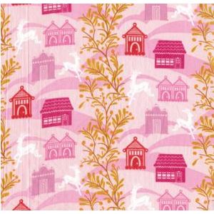Little Folks Voile Forest Hills in Berry