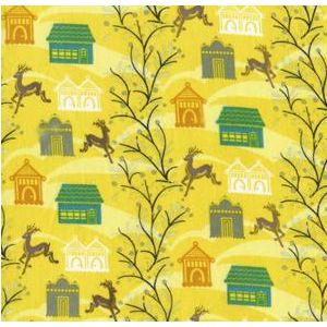 Little Folks Voile Forest Hills in Citrus