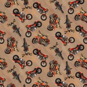 Live to Ride Motorcycles in Tan