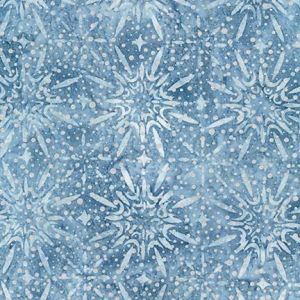 Magical Winter Starburst in Dusk Blue