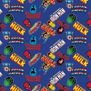 Marvel Comics IV Superhero Toss in Blue