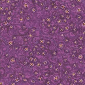Midnight Gardens Vines in Purple