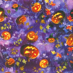 Moon Spell Jack-o-Lanterns in Wisteria