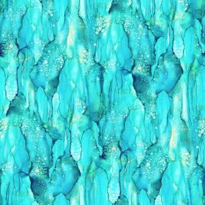 Morning Light Alcohol Ink 3 in Turquoise