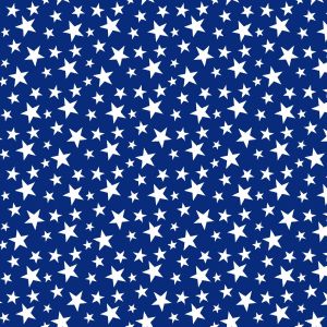 My Happy Place Tossed Little Stars in Blue