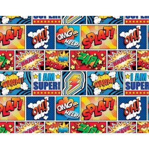 My Hero Comic Strip in Multi