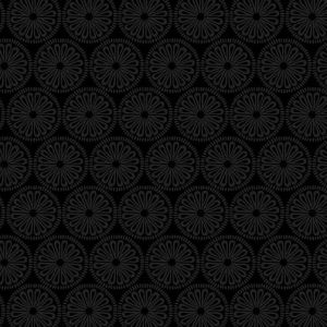 Night  Day 2 Medallions in Black