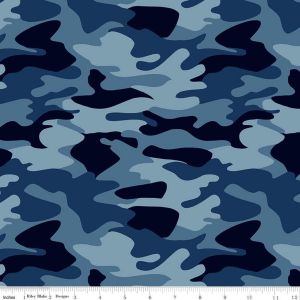 Nobody Fights Alone Camo in Blue