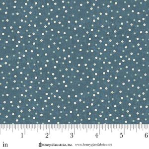 Norwegian Forest Dots in Medium Blue