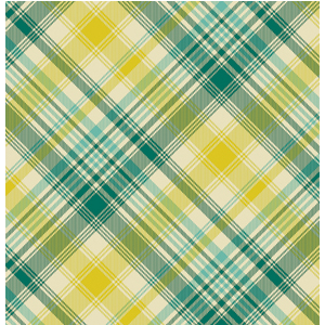 Notting Hill Tartan in Aquamarine