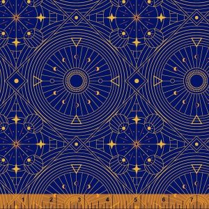 Orbit Celestial Grid in Royal Blue