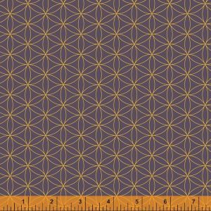 Orbit Flower Of Life Geometric in Charcoal Gray