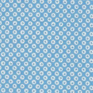 Oriental Blue Leaf Motif in Light Blue