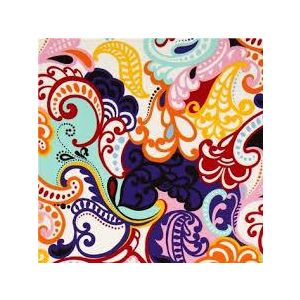 Papillon Paisley in Bright Pink