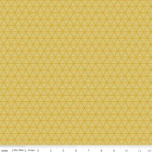 Petals and Pots Yellow Geometric