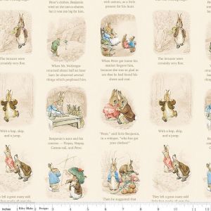 Peter Rabbit  Benjamin Bunny Story Time in Cream