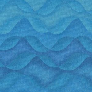 Playa Dunes Wavy Dunes in Blues