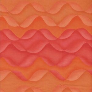 Playa Dunes Wavy Dunes in Red-Orange