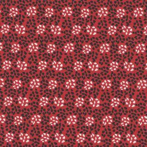 Poppy Passion Petal Clusters on Red