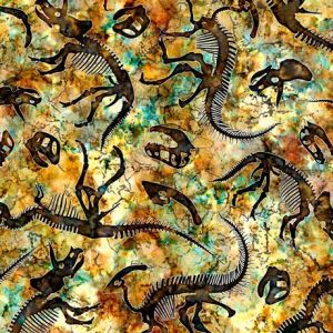 Prehistoric Amber Skeletons