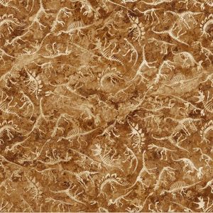 Prehistoric World Dinosaur Skeletons in Rust