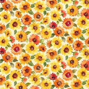 Pumpkin Farm Mini Sunflowers in Creams