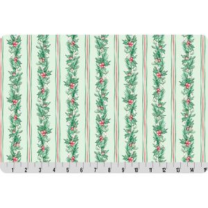 Quilting Cuddle Christmas Keepsake Holly Trail in Juniper