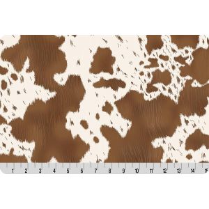 Quilting Cuddle Echoes of the Range Longhorn in Woodland