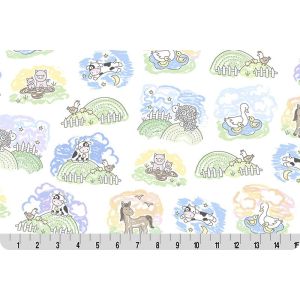 Quilting Cuddle Goodnight Farm Lil Pastures in Pastel