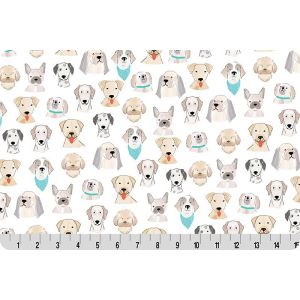 Quilting Cuddle Puppy Playdate Puppy Parade in Multi