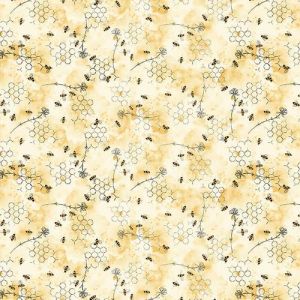 Royal Jelly Honeycomb and Bees in Parchment