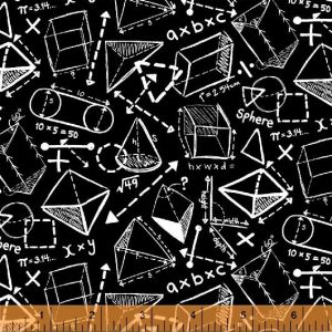 STEM Black Shapes  Equations