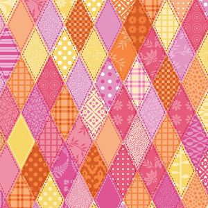 Serendipity Diamond Patch in Pink