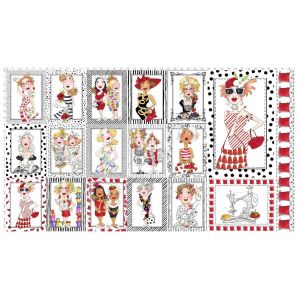 Sew Sew Panel Seamstresses in White