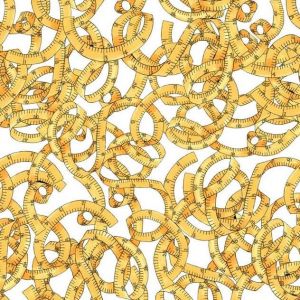 Sew Sew Tape Tangle in White