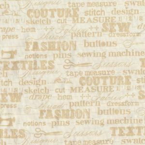 Sewing Studio Words in Natural