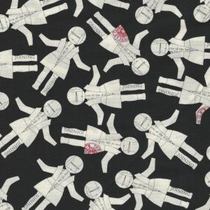 She Who Sews Paperdolls in Black