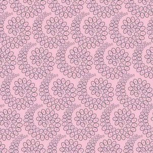 Silk Road Spirals in Pink