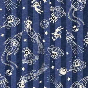 Space Oddity Monster Astronauts in Navy