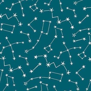 Starry Night Star Cluster in Blue