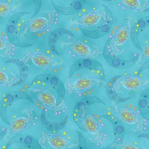 Stay Wild Moon Child Aqua Monotone Moons